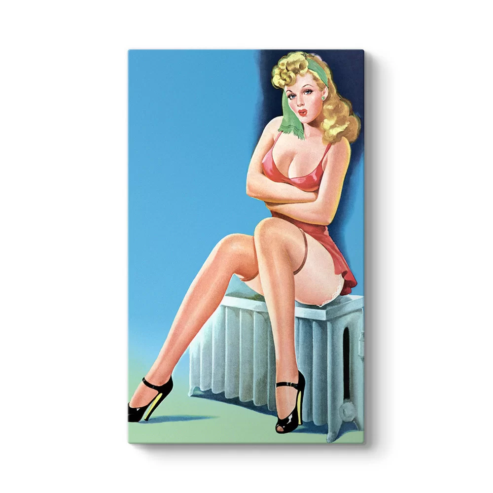 Pin Up Girl Decor Tablosu - Model 35